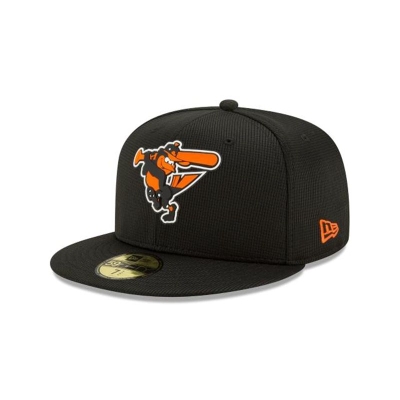 Baltimore Orioles Gorra | New Era MLB Clubhouse Collection 59fifty Fitted Cap Mexico - Negros